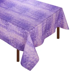 Lilac Marble Tablecloth