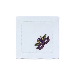 Mardi Gras Cocktail Napkins (4)