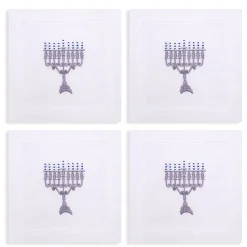 Menorah Cocktail Napkins (4)