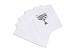 Menorah Cocktail Napkins (4)
