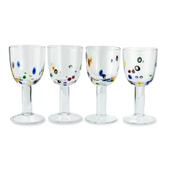 Millefiori Wine Glass (4)