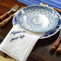 Miss Manners Dinner Napkins (4)