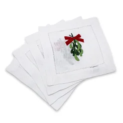 Mistletoe Cocktail Napkins (4)