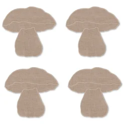 Mushroom Cocktail Napkins (4)