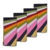 Muted Technicolor Napkins (4)