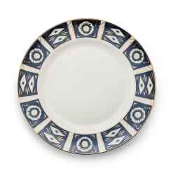 Navy Imari Dinner Plate