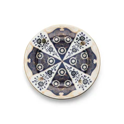 Navy Imari Salad Plate