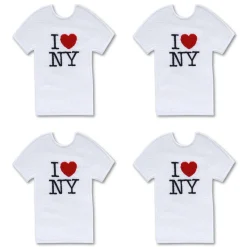 NY T-Shirt Cocktail Napkins (4)