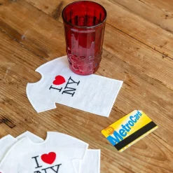 NY T-Shirt Cocktail Napkins (4)