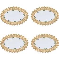 Oval Danica Cocktail Napkins (4)