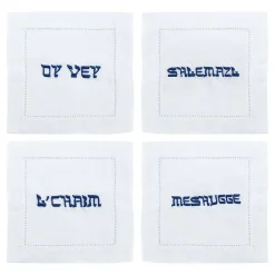 Oy Vey Yiddish Cocktail Napkins (4)