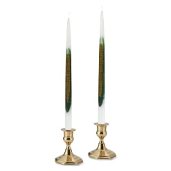 Painted Corn Taper Candles (2)