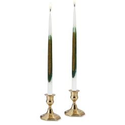 Painted Corn Taper Candles (2)
