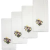 Pansy Dinner Napkins (4)