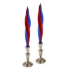 Patriotic Feather Candles (2)