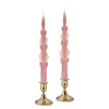 Pink Baroque Tapers (2)
