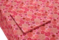 Pink Flower Tablecloth