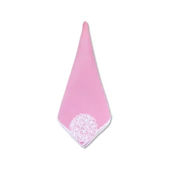 Pink Hydrangea Linen Dinner Napkins (4)