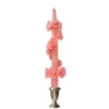 Pink Spiral Candle