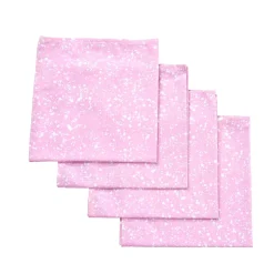 Pink Splatter Napkins (4)