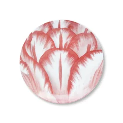 Pink Tulip Salad Plate