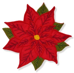 Poinsettia Cocktail Napkins (4)