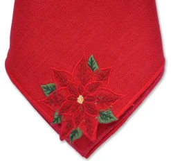 Poinsettia Dinner Napkins (4)