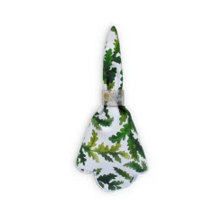 Pressed Flower Napkin Rings (4)