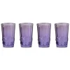 Purple Highball Glasses (4)