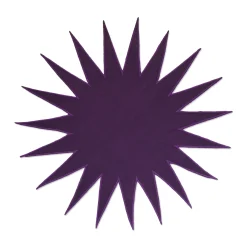 Purple Stella Placemat