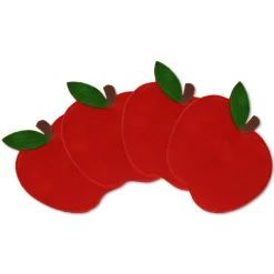 Red Apple Cocktail Napkins (4)