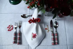 Red Berry Napkin Rings (4)