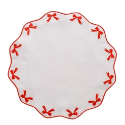 Red Bow Placemat
