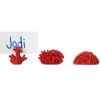 Red Coral Placecard Holders (3)