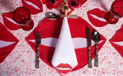 Red Lips Dinner Napkins (4)