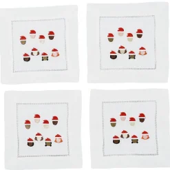 Santa Claus Cocktail Napkins (4)