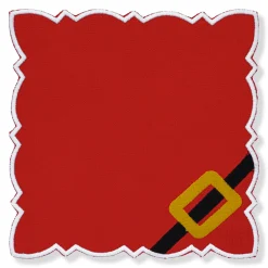 Santa's Belt Cocktail Napkins (4)