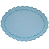 Sea Foam Scalloped Placemat