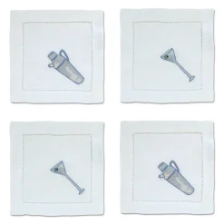 Shaken Martini Cocktail Napkins (4)