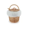 Shearling Mini Basket
