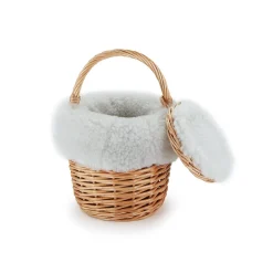 Shearling Mini Basket
