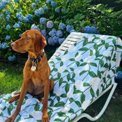 Something Blue Hydrangea Towel