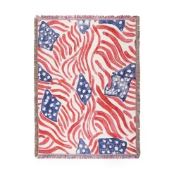 Star Spangled Flag Blanket