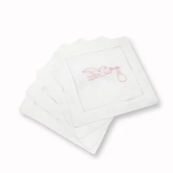 Stork Cocktail Napkins (4)