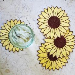Sunflower Cocktail Napkins (4)