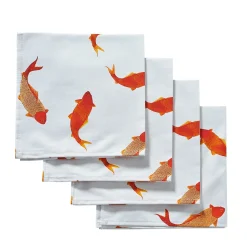 Swimming Koi Dinner Napkins (4)