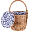Tanner's Brown Wicker Basket
