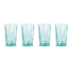 Teal Highball Glasses (4)
