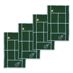 Tennis Court Cocktail Napkins (4)