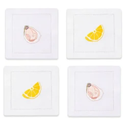 The World is Your Oyster Cocktail Napkins (4)